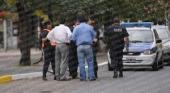 Una joven herida por un choque en pleno centro