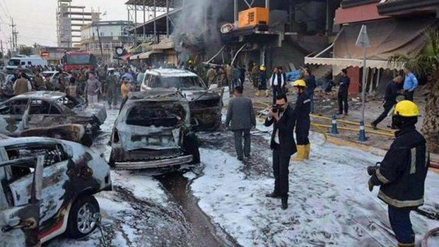 Irak: atentado cerca del consulado de EEUU causa tres muertos