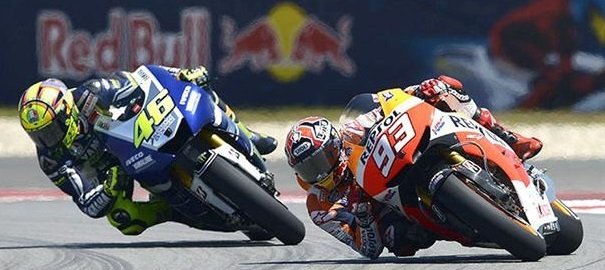 El duelo Rossi - Marquez y velocidades superiores a los 300 km/h en el Moto GP