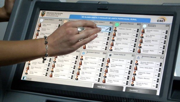 Hubo un simulacro de voto electrónico en Capital Federal