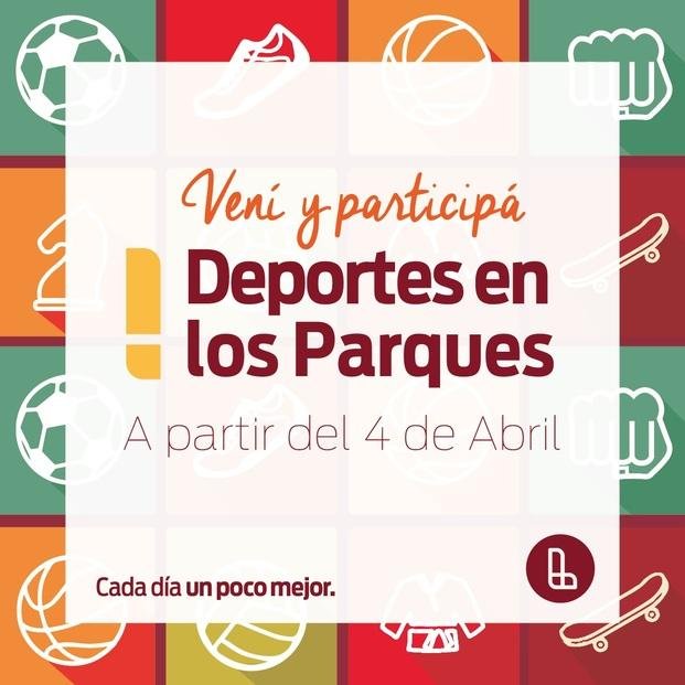 Lanús suma propuestas de deporte y esparcimiento en sus parques