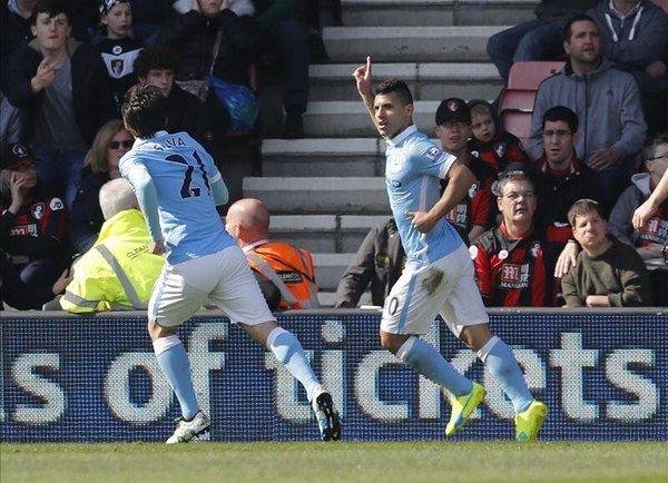 Goleada del City ante el Bournemouth