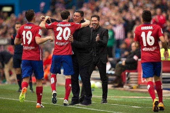 El Atlético del "Cholo" se impuso ante el Betis con una contundente goleada