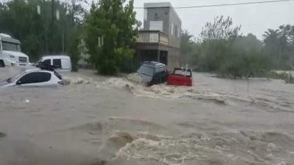 Más evacuados por temporales en el Litoral
