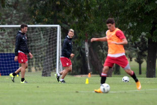 El Pincha practicó definición pensando en el choque ante los tucumanos
