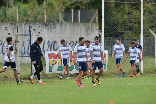 El Lobo retomó las prácticas pensando en Belgrano