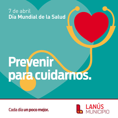 Diversas actividades en Lanús por el Día Mundial de la Salud