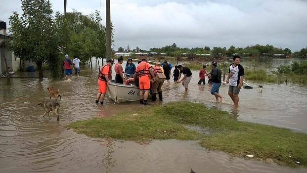 Un hombre murió ahogado por las inundaciones en Entre Ríos
