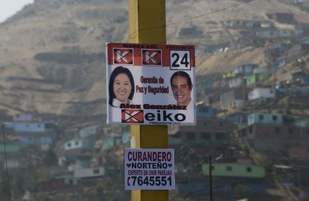 Perú: Keiko al frente, pero habría ballotage