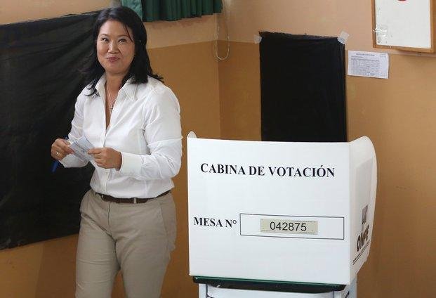 Keiko Fujimori a segunda vuelta