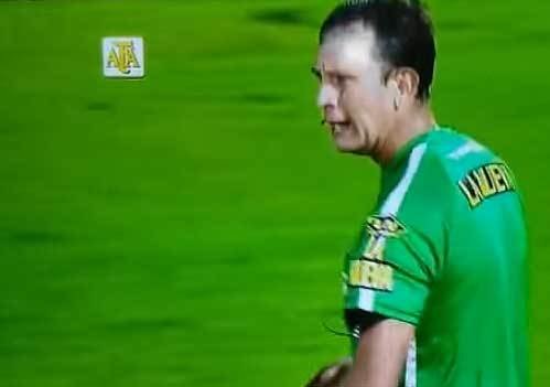 El incomprensible desahogo de un árbitro cuando terminó el partido que le tocó dirigir ayer