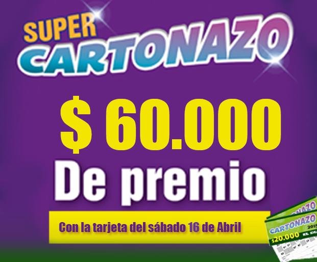 El Cartonazo quedó vacante: se viene un pozo de $60.000