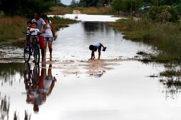 El Presidente recorrerá hoy las zonas inundadas