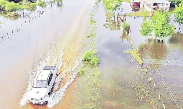 Las lluvias no dan tregua y se agrava la situación en el Litoral