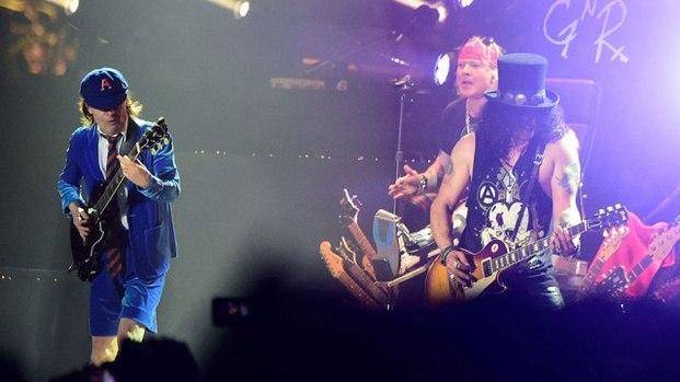AC/DC tiene nuevo cantante... ¡Axl Rose!