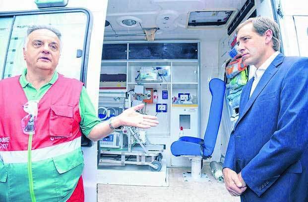 El SAME platense arrancaría con 10 ambulancias y 50 médicos