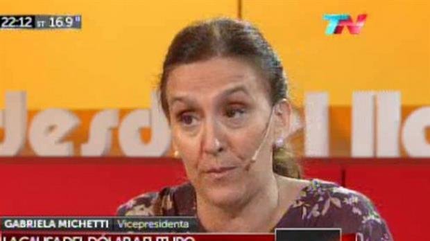 Michetti: "Cristina tiene una actitud antipatriótica que no ayuda a la gente"