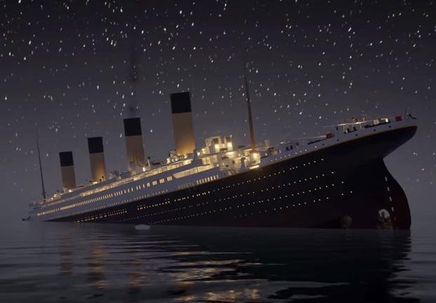 Mirá El Hundimiento Del Titanic En Tiempo Real Información General 6000