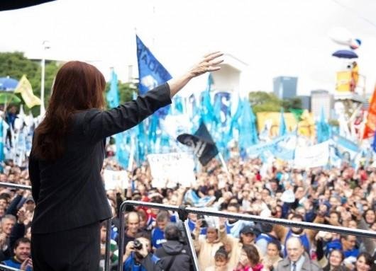La opinión de los militantes que asistieron al acto de Cristina en Comodoro Py
