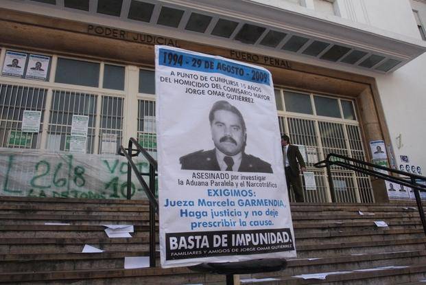 Nuevo planteo  por el crimen  del subcomisario Jorge Gutiérrez