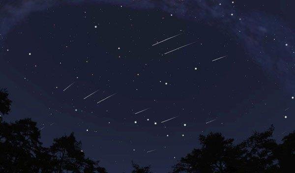 Esta noche se podrá ver una lluvia de meteoritos