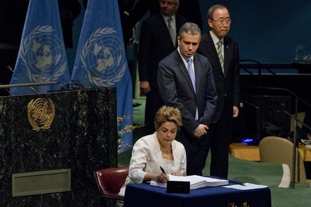 Dilma bajó el tono en la ONU y no habló de golpe de Estado