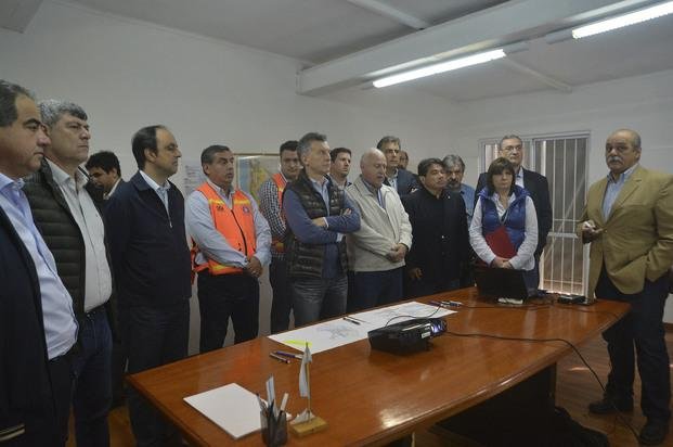 Macri sobre inundaciones: "En
muchos años no se hicieron obras"