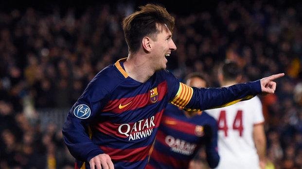 Con gol de Messi, Barcelona goleó al Gijón