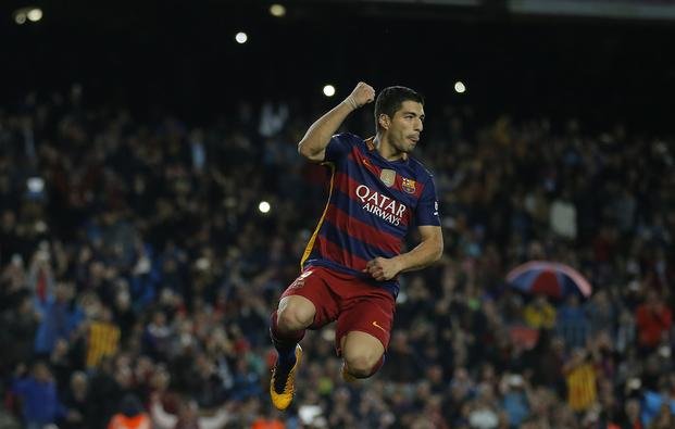 Festival del Barça, con cuatro goles de Suárez