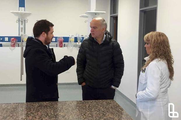 Avanzan las obras de remodelación del hospital Evita en Lanús