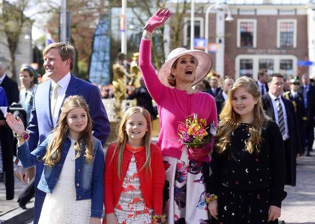 Holanda celebró el “Día del Rey” con Guillermo y Máxima