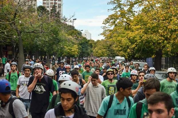 Una movida verde invade la Ciudad