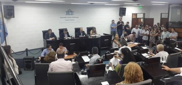 Primera Sesión ordinaria en el Concejo Deliberante