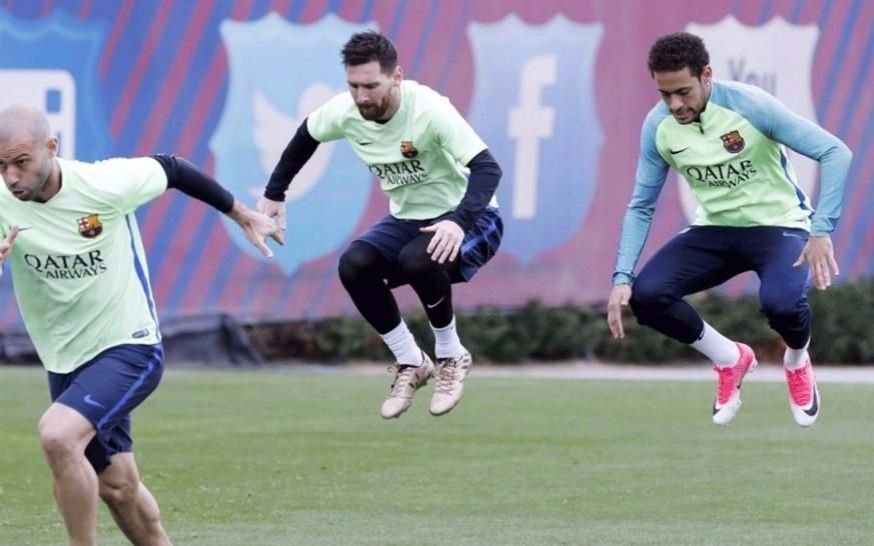 Messi volvió a entrenar con Barcelona pero no estará en el partido de mañana
