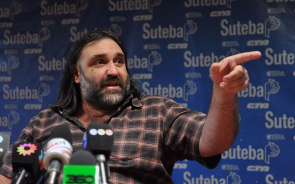 Baradel critico "postura totalmente instrasigente" del Gobierno 