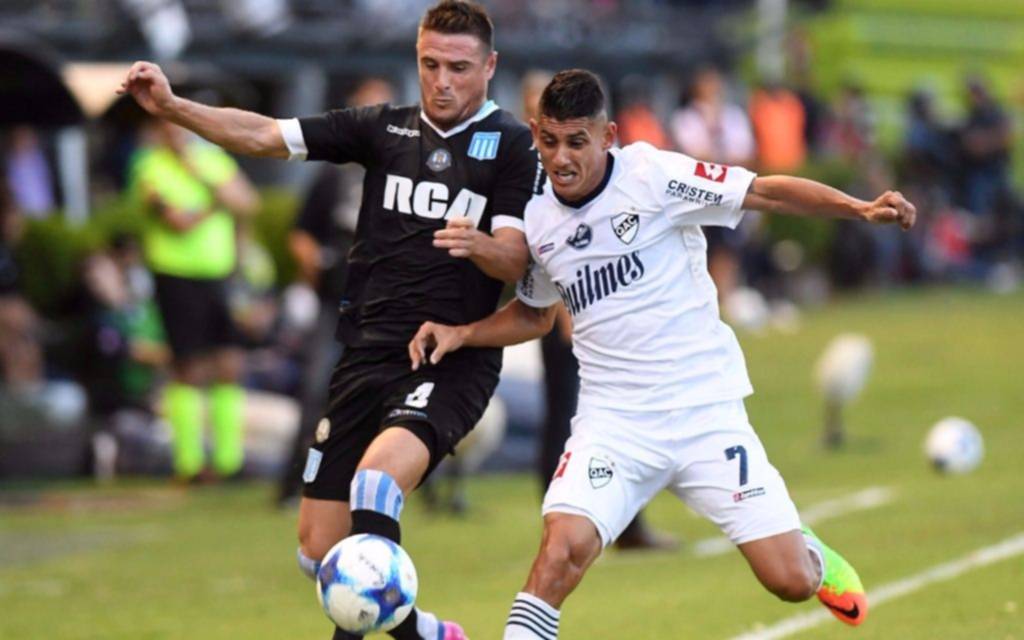 Con uno menos, Racing lo dio vuelta y venció a Quilmes
