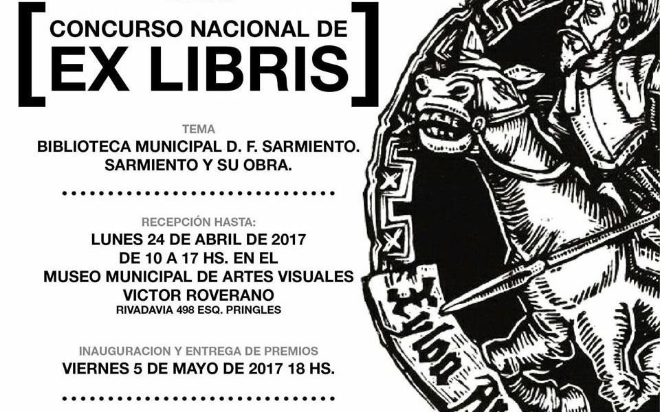 Abierta la inscripción al concurso nacional de ex Libris