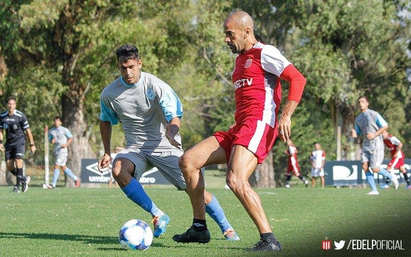 Verón hizo fútbol y ya le apunta al partido de la Copa