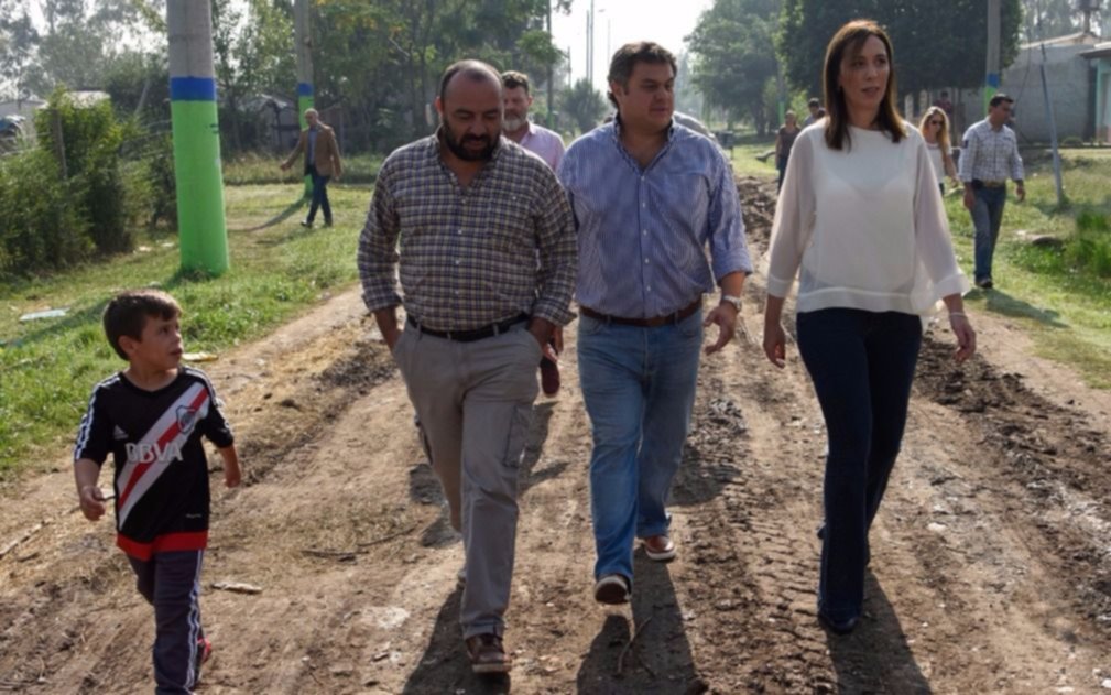 Vidal realizó un "timbreo" en La Matanza