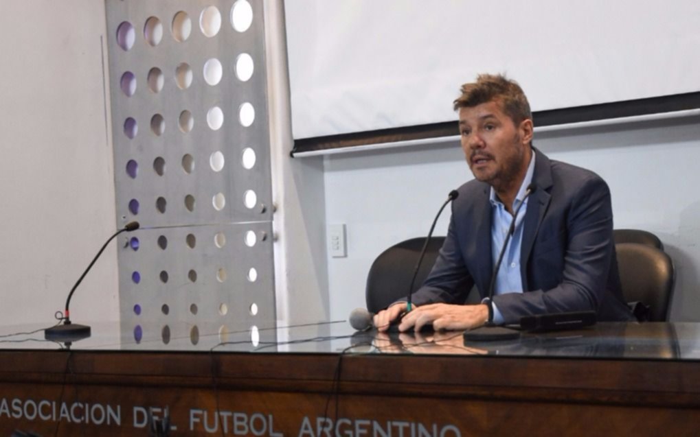 Para Tinelli "comenzó a cerrarse la grieta en el fútbol"