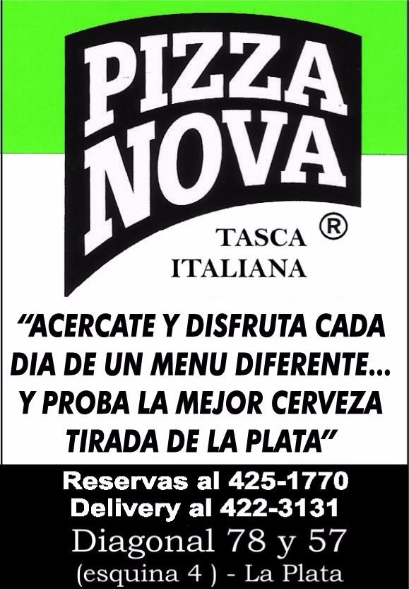Disfrutá un gran momento en Pizza Nova