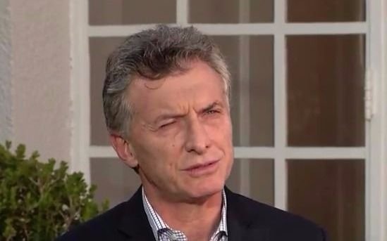 Macri sobre el paro de la CGT:  "Hay algunos que nos quieren retener en el pasado"