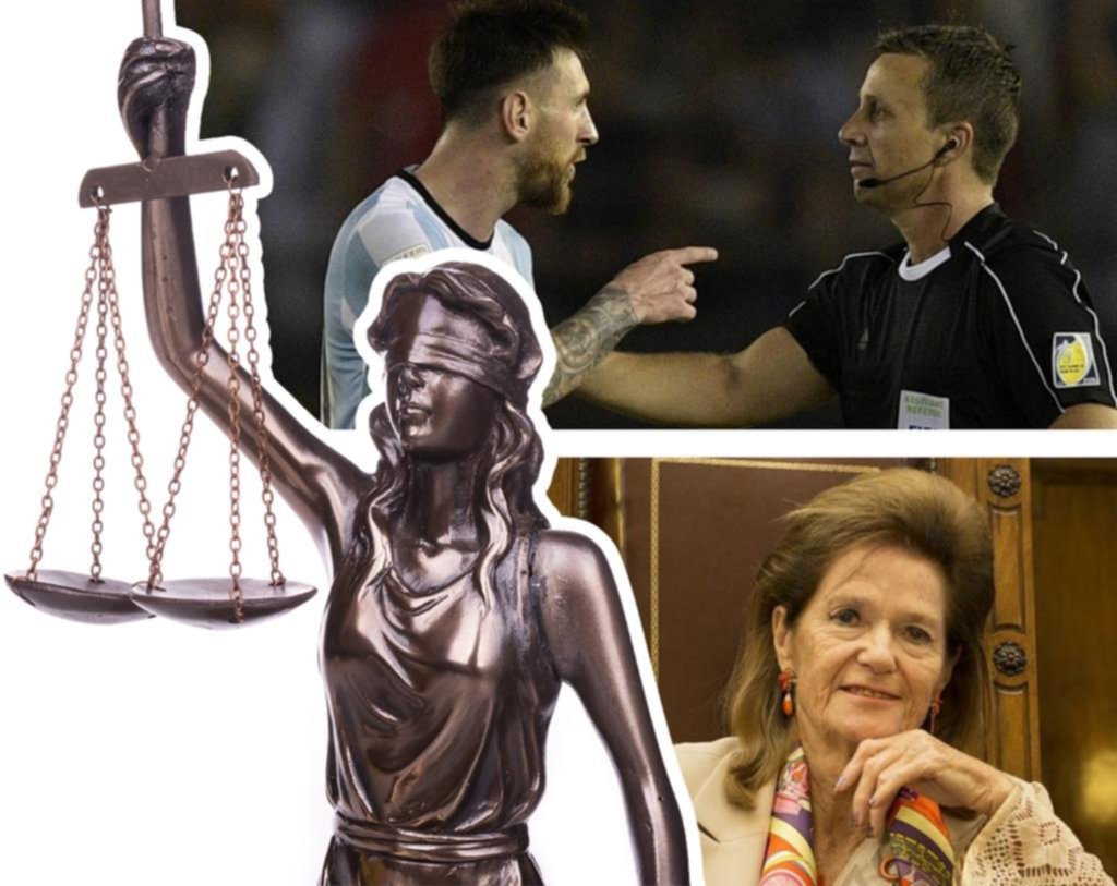 Sobre el fútbol, los jueces y el peso de la ley