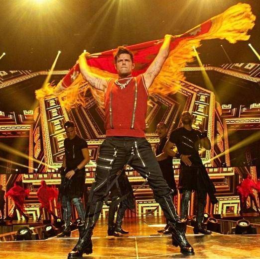 Ricky Martin hace “base” en Las Vegas