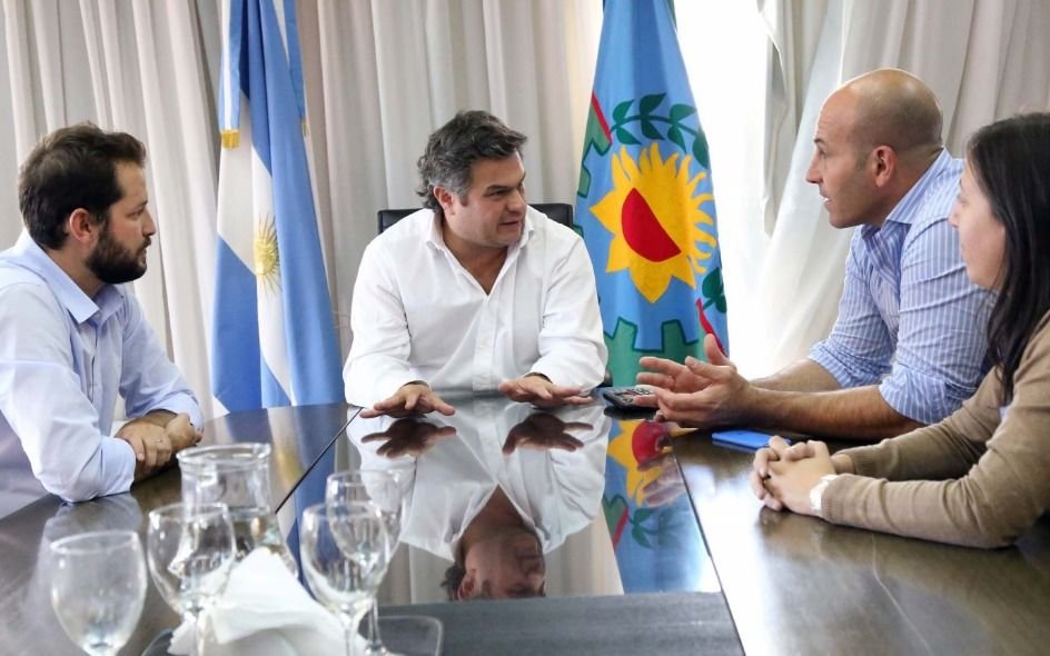 Reunión con el ministro de Desarrollo Social de la Provincia