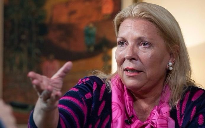 Carrió reforzó la acusación contra Lorenzetti 