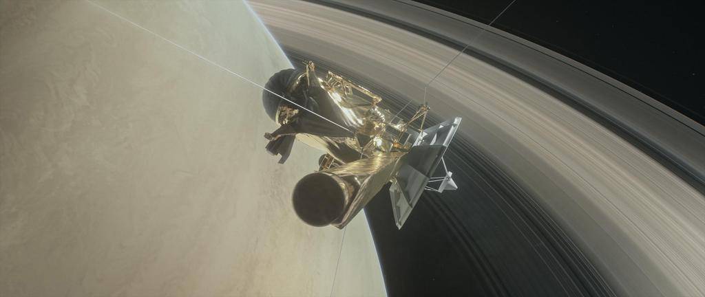 La sonda Cassini se prepara para su acto final, la desintegración