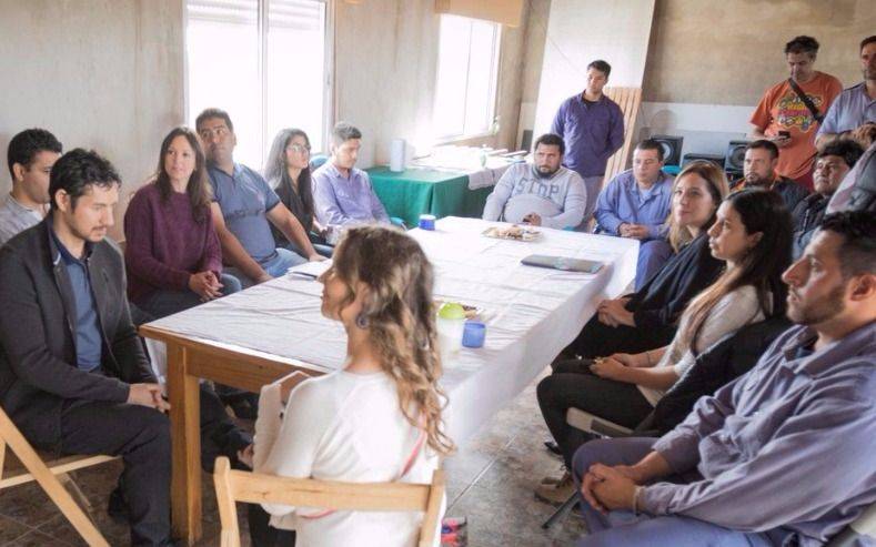 Vidal y Stanley visitaron una cooperativa en La Matanza