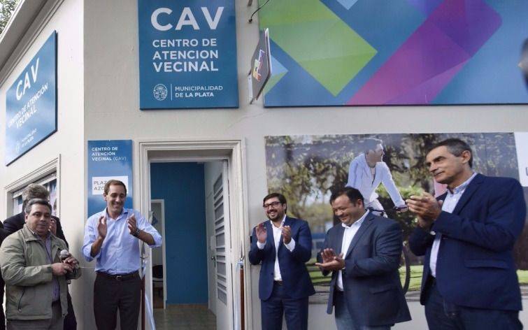 Se inauguró un nuevo Centro de Atención Vecinal en 19 y 45