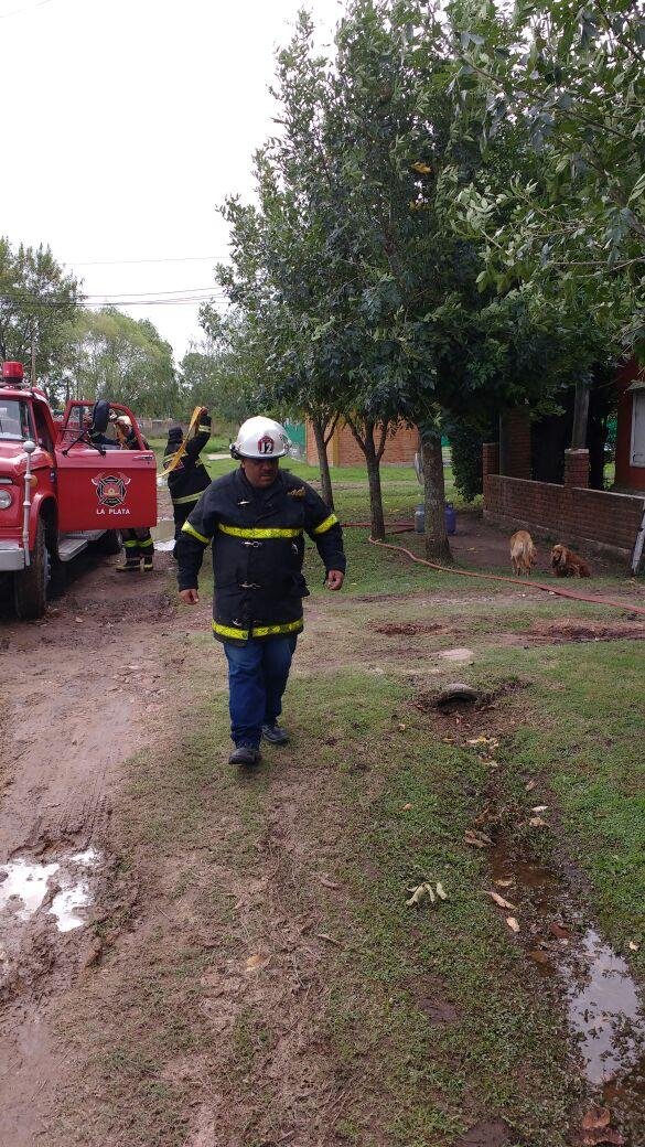 Se incendió una casa en El Peligro